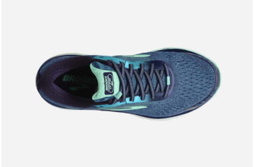 Image of Brooks Adrenaline GTS 18 Womens Road Running Shoes, Navy/Teal/Mint, 5 US, Medium, 1202681B495.050