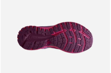 Image of Brooks Adrenaline GTS 18 Womens Road Running Shoes, Pink/Plum/Champagne, 5 US, Medium, 1202681B630.050