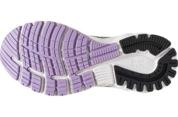 Image of Brooks Adrenaline GTS 19 Road Running Shoes - Womens, Grey/Lavender/Navy, Medium, 8.5, 1202841B060.085
