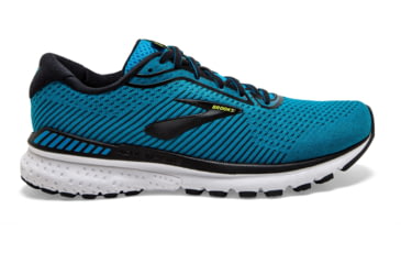 Image of Brooks Adrenaline GTS 20 Road Running Shoes - Womens, Blue/Black/Nightlife, 10D, 1103071D456.100