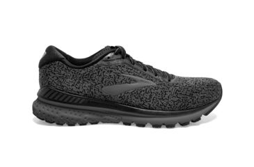 Image of Brooks Adrenaline GTS 20 Road Running Shoe - Mens, Black/Ebony, 10.5D, 1103071D071.105