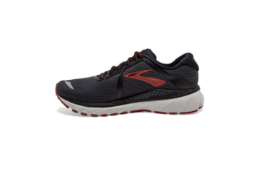 Image of Brooks Adrenaline GTS 20 Road Running Shoe - Mens, Black/Ebony/Ketchup, Medium, 7.0, 1103071D029.070