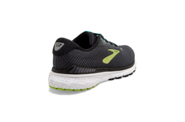 Image of Brooks Adrenaline GTS 20 Road Running Shoe - Mens, Black/Lime/Blue Grass, Medium, 7.0, 1103071D018.070