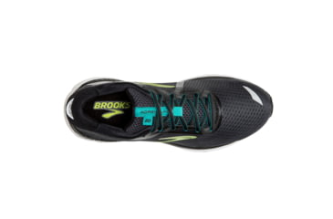 Image of Brooks Adrenaline GTS 20 Road Running Shoe - Mens, Black/Lime/Blue Grass, Medium, 7.0, 1103071D018.070