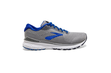 Image of Brooks Adrenaline GTS 20 Road Running Shoe - Mens, Grey/Blue/Navy, Narrow, 7.0, 1103071B051.070