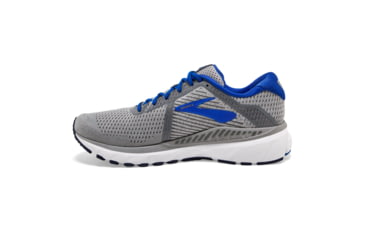 Image of Brooks Adrenaline GTS 20 Road Running Shoe - Mens, Grey/Blue/Navy, Narrow, 7.0, 1103071B051.070