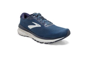 Image of Brooks Adrenaline GTS 20 Road Running Shoe - Mens, Poseidon/Peacoat/Grey, 10D, 1103071D492.100