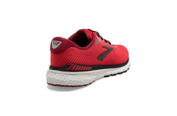 Image of Brooks Adrenaline GTS 20 Road Running Shoe - Mens, Red/Black/Grey, Medium, 7.0, 1103071D617.070