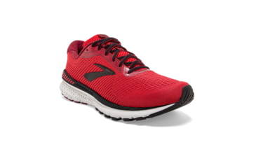 Image of Brooks Adrenaline GTS 20 Road Running Shoe - Mens, Red/Black/Grey, Medium, 7.0, 1103071D617.070