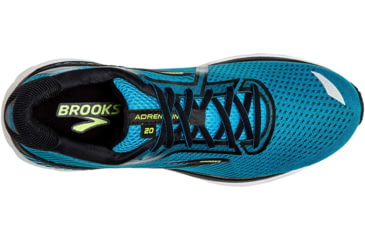 Image of Brooks Adrenaline GTS 20 - Mens, Blue/Black/Nightlife, Medium, 9.0, 1103071D456.090
