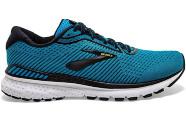 Image of Brooks Adrenaline GTS 20 - Mens, Blue/Black/Nightlife, Medium, 9.0, 1103071D456.090