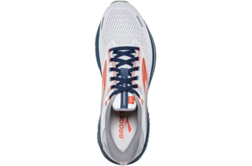 Image of Brooks Adrenaline GTS 22 Running Shoes - Mens, Arctic/Red/Titan, 8.0, 1103661D004.080