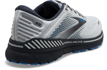 Image of Brooks Adrenaline GTS 22 Running Shoes - Mens, Medium, Oyster/India Ink/Blue, 10.5, 1103661D023.105