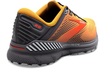 Image of Brooks Adrenaline GTS 22 Running Shoes - Mens, Orange/Pearl/High Rise, 7.5, 1103661D857.075