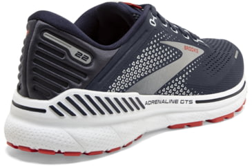 Image of Brooks Adrenaline GTS 22 Running Shoes - Mens, Medium, Peacoat/India Ink/Grenadine, 8.5, 1103661D435.085