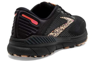 Image of Brooks Adrenaline GTS 22 Running Shoes - Womens, Medium, Black/Ebony/Citrus, 8.5, 1203531B097.085