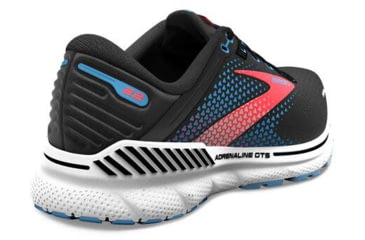 Image of Brooks Adrenaline GTS 22 Running Shoes - Womens, Medium, Black/Lake Blue/Coral, 10.5, 1203531B031.105