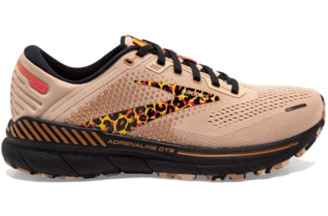 Image of Brooks Adrenaline GTS 22 Running Shoes - Womens, Medium, Ginger/Black/Citrus, 9.0, 1203531B215.090