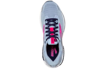 Image of Brooks Adrenaline GTS 22 Running Shoes - Womens, Medium, Kentucky Blue/Peacoat/Pink, 5.5, 1203531B493.055