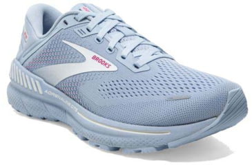 Image of Brooks Adrenaline GTS 22 Running Shoes - Womens, Medium, Kentucky Blue/White/Rose, 5.0, 1203531B427.050