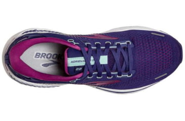Image of Brooks Adrenaline GTS 22 Running Shoes - Womens, Medium, Navy/Yucca/Pink, 6.0, 1203531B403.060
