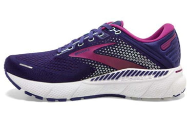 Image of Brooks Adrenaline GTS 22 Running Shoes - Womens, Medium, Navy/Yucca/Pink, 6.0, 1203531B403.060