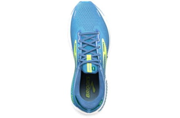 Image of Brooks Adrenaline GTS 22 Running Shoes - Womens, Medium, Silver Lake Blue/Green/White, 7.0, 1203531B415.070