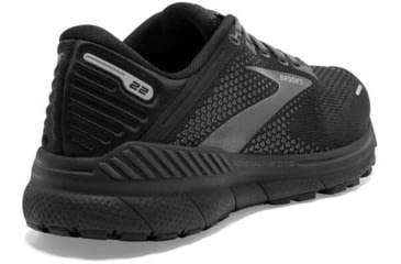 Image of Brooks Adrenaline GTS 22 Running Shoes - Womens, Medium, Black/Black/Ebony, 7.0, 1203531B020.070