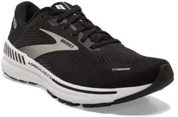 Image of Brooks Adrenaline GTS 22 Running Shoes - Womens, Medium, Black/Silver/Anthracite, 10.5, 1203531B043.105