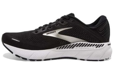 Image of Brooks Adrenaline GTS 22 Running Shoes - Womens, Medium, Black/Silver/Anthracite, 10.5, 1203531B043.105
