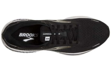 Image of Brooks Adrenaline GTS 22 Running Shoes - Womens, Medium, Black/Silver/Anthracite, 10.5, 1203531B043.105