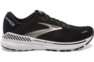 Image of Brooks Adrenaline GTS 22 Running Shoes - Womens, Medium, Black/Silver/Anthracite, 10.5, 1203531B043.105