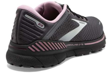 Image of Brooks Adrenaline GTS 22 Running Shoes - Womens, Medium, Pearl/Black/Metallic, 11.5, 1203531B015.115