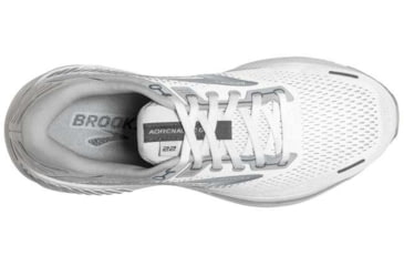 Image of Brooks Adrenaline GTS 22 Running Shoes - Womens, Medium, White/Oyster/Primer Grey, 9.0, 1203531B134.090