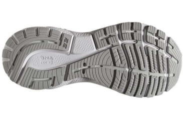 Image of Brooks Adrenaline GTS 22 Running Shoes - Womens, Medium, White/Oyster/Primer Grey, 9.0, 1203531B134.090