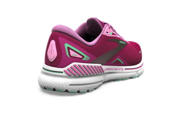 Image of Brooks Adrenaline GTS 23 Running Shoes - Womens, Pink/Festival Fuchsia/Black, 6 Narrow, 1203811B639.060