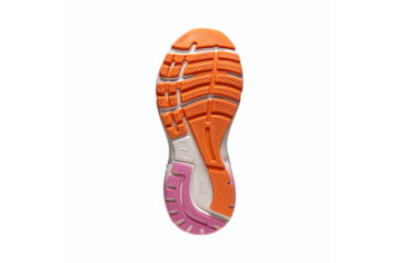 Image of Brooks Adrenaline GTS 23 Running Shoes - Womens, White Sand/Sunset/Fuchsia, 8.0, 1203811B117.080