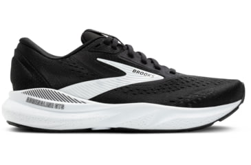 Image of Brooks Adrenaline GTS 24 Road Running Shoes - Mens, Black/White, 9.5 US/Medium, 1104371D087.095