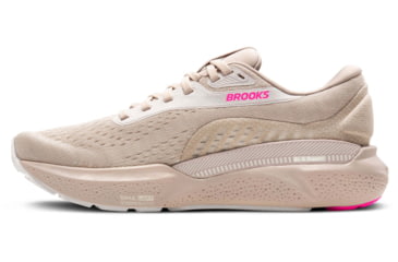 Image of Brooks Adrenaline GTS 24 Road Running Shoes - Womens, Chateau Grey/Coconut/Pink, 6.5 US/Medium, 1204261B159.065