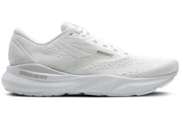 Image of Brooks Adrenaline GTS 24 Road Running Shoes - Womens, White/Oyster/Alloy, 6.0 US/Medium, 1204261B148.060