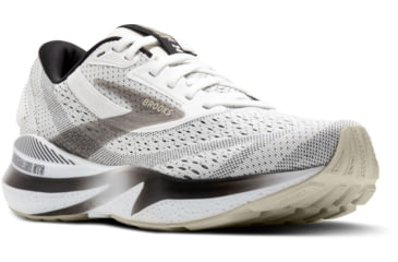 Image of Brooks Adrenaline GTS 24 Running Shoes - Mens, White/Black/Pelican, 12 US, 1104371D126.120