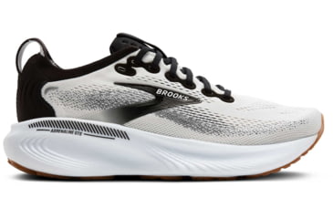 Image of Brooks Adrenaline GTS 25 - Womens Road Running Shoes, White/Black/White, 8.5 US, 1204431D189.085