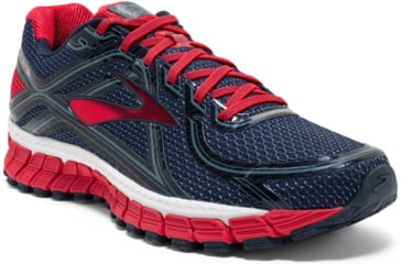Image of Adrnaline GTS 16 Road Running Shoe - Mens-Peacoat/HighRiskRed/ChinaBlue-Medium-11
