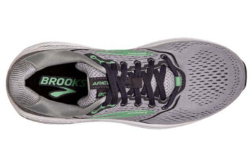 Image of Brooks Ariel 20 Running Shoes - Womens, Extra Wide, Alloy/Blackened Pearl/Green, 10.5, 1203152E076.105