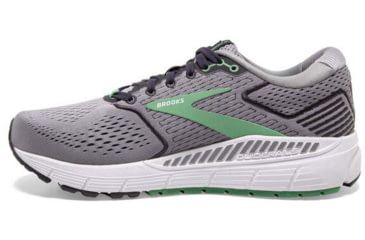 Image of Brooks Ariel 20 Running Shoes - Womens, Extra Wide, Alloy/Blackened Pearl/Green, 10.5, 1203152E076.105