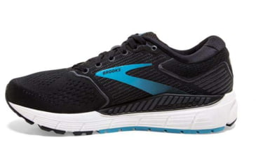 Image of Brooks Ariel 20 Running Shoes - Womens, Wide, Black/Ebony/Blue, 6.5, 1203151D064.065