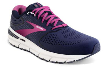 Image of Brooks Ariel 20 Running Shoes - Womens, Medium, Peacoat/Vivid Viola/White, 8.5, 1203151B491.085