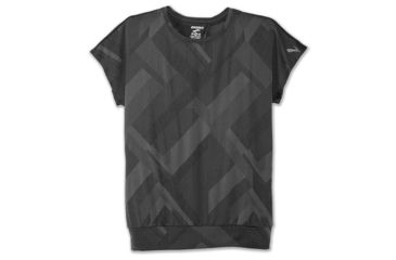 Image of Brooks Array Short Sleeve - Womens, Asphalt Eclipse Jacquard, Medium, 221340018.030