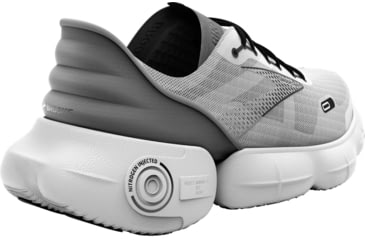 Image of Brooks Aurora-BL Running Shoes - Womens, Medium, White/Alloy/Black, 8.5, 1203541B108.085