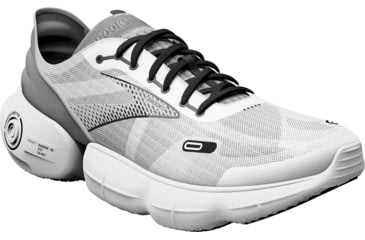 Image of Brooks Aurora-BL Running Shoes - Womens, Medium, White/Alloy/Black, 8.5, 1203541B108.085